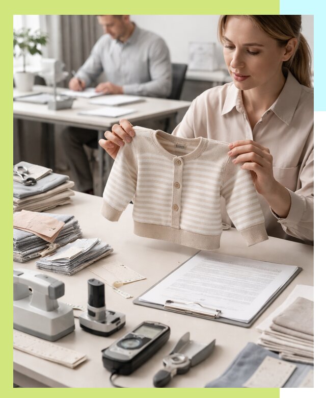 Сертификация детской одежды и текстильных изделий в Таре