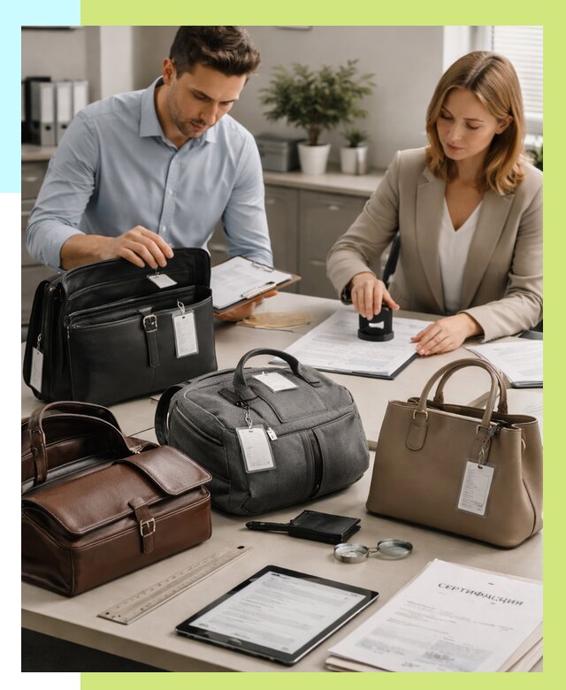 Сертификация сумок в Таре от 7716 руб. | Алешин-Тар