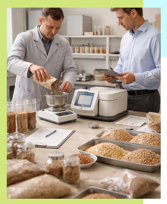 Сертификация зерна и зерновой продукции в Таре для экспорта