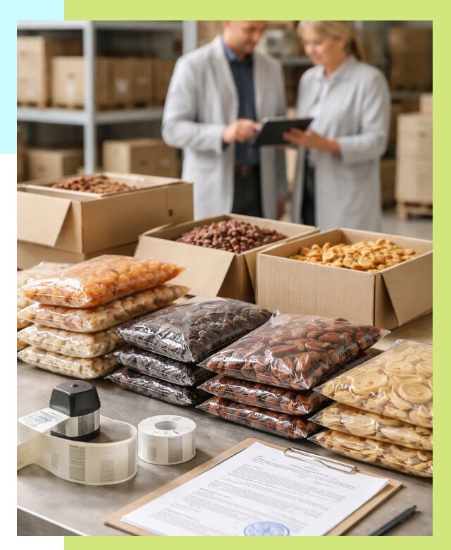 Сертификация сухофруктов в Таре от 12346 р. | Алешин-Тар под ключ