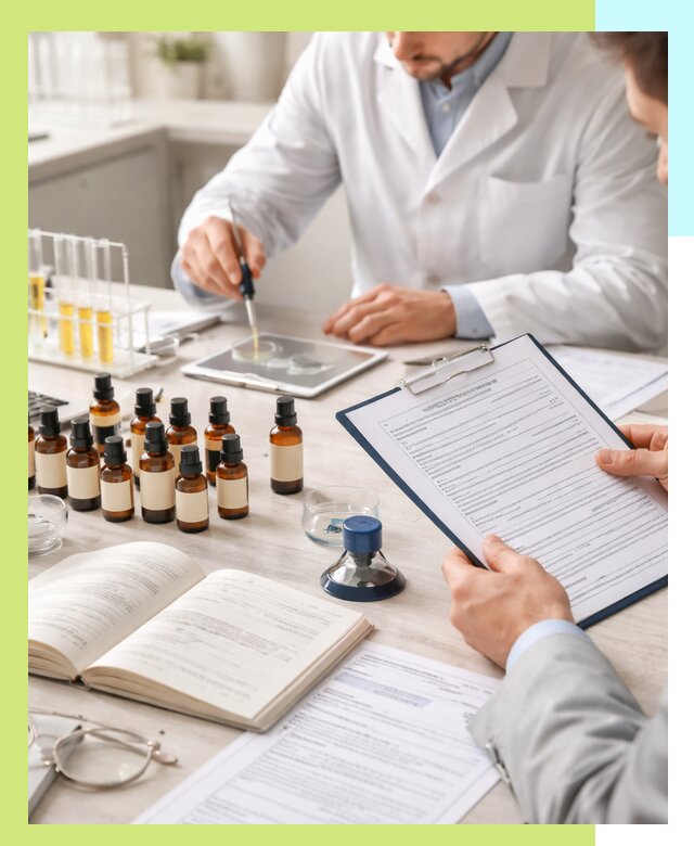 Сертификация эфирных масел и документация качества в Таре