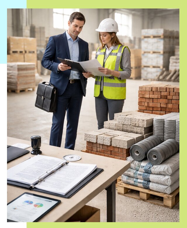 Сертификация строительных материалов в Таре от 20576 р. Алешин-Тар