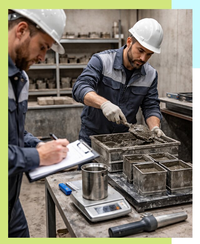 Сертификация качества и соответствия бетона в Таре