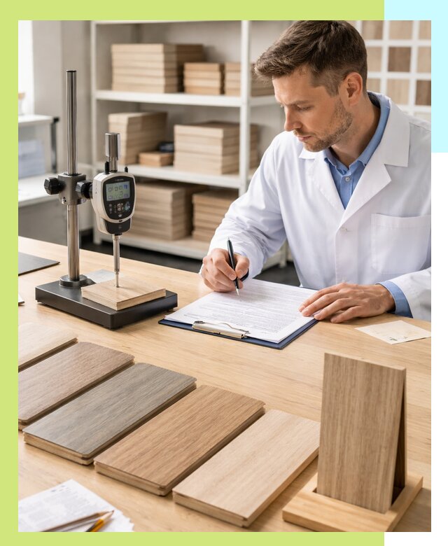 Сертификация ламината с испытаниями и оформлением документов в Таре