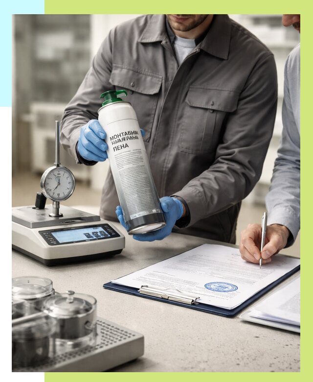 Сертификация монтажной пены в Таре от 15432 р. | Алешин-Тар