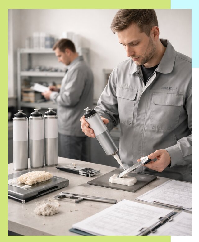 Сертификация монтажной пены и соответствие стандартам в Таре