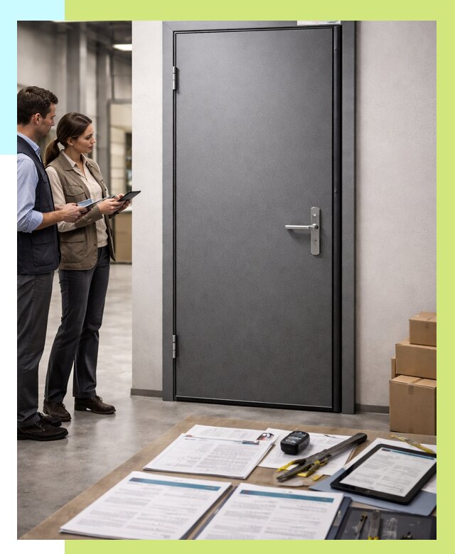 Сертификация противопожарных дверей в Таре от 9259 р. | Алешин-Тар