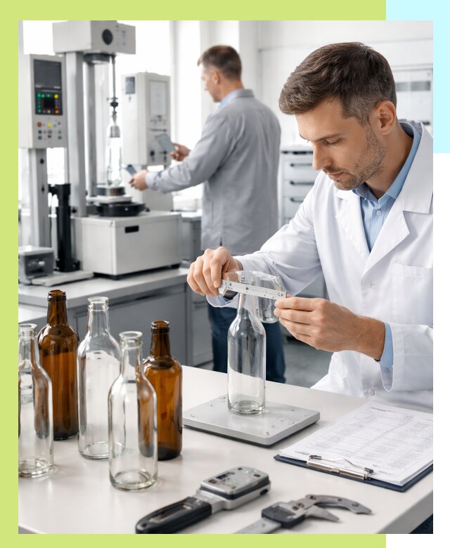 Сертификация стеклянных бутылок и сопутствующей упаковки в Таре