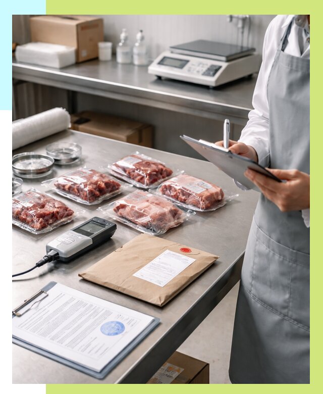 Сертификат на мясо и декларация в Таре от 8745 р. | Алешин-Тар