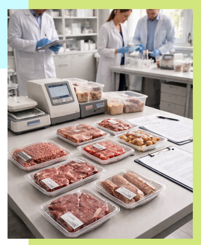 Сертификация мясной продукции в Таре от 20576 р. | Алешин-Тар