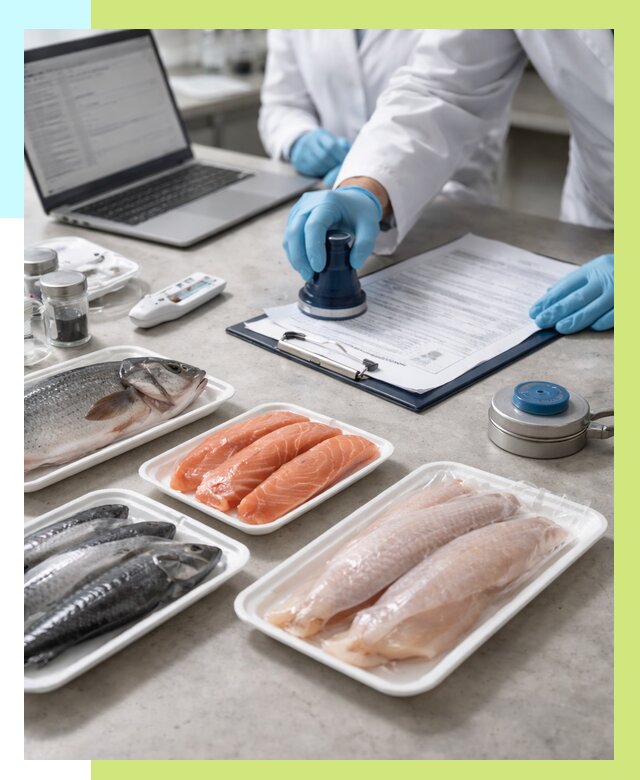 Сертификация рыбы и сертификат в Таре от 15432 р. | Алешин-Тар