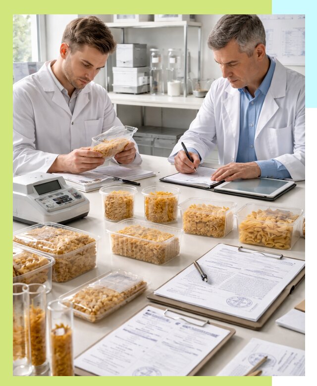 Сертификация макаронных изделий и технологической документации в Таре