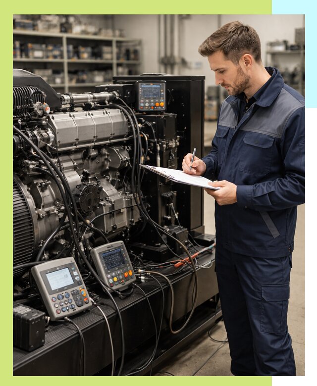 Сертификация дизельных генераторов и их оборудования в Таре