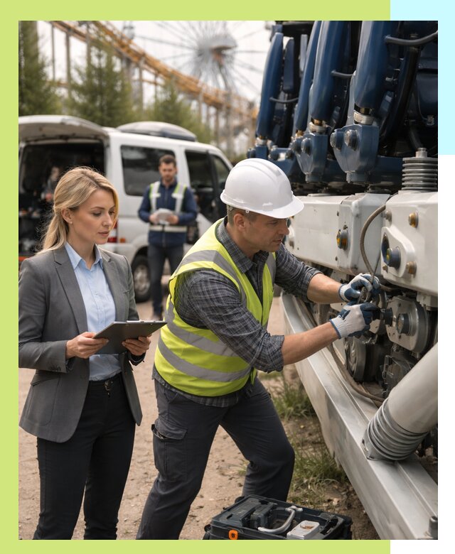 Сертификация аттракционов и проверка безопасности в Таре