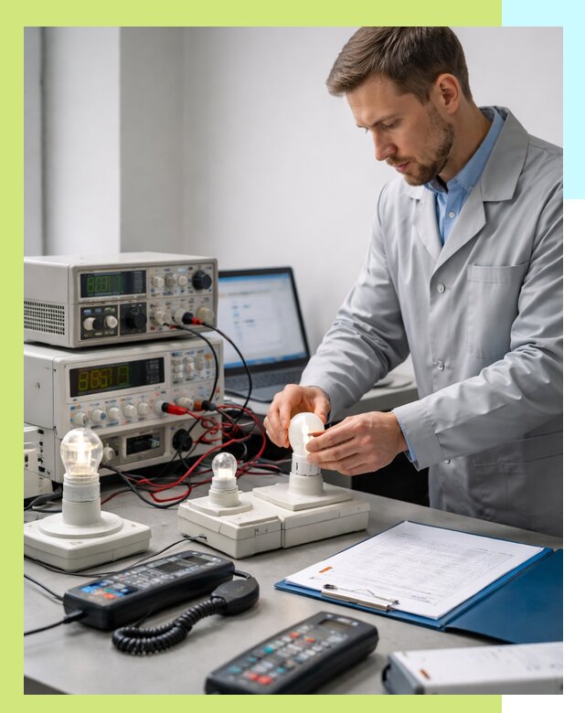 Сертификация ламп и светильников в Таре по нормативам