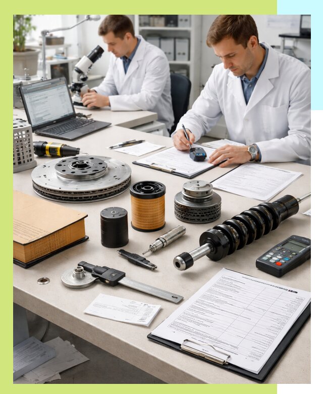 Сертификация автозапчастей и комплектующих в Таре по ГОСТ