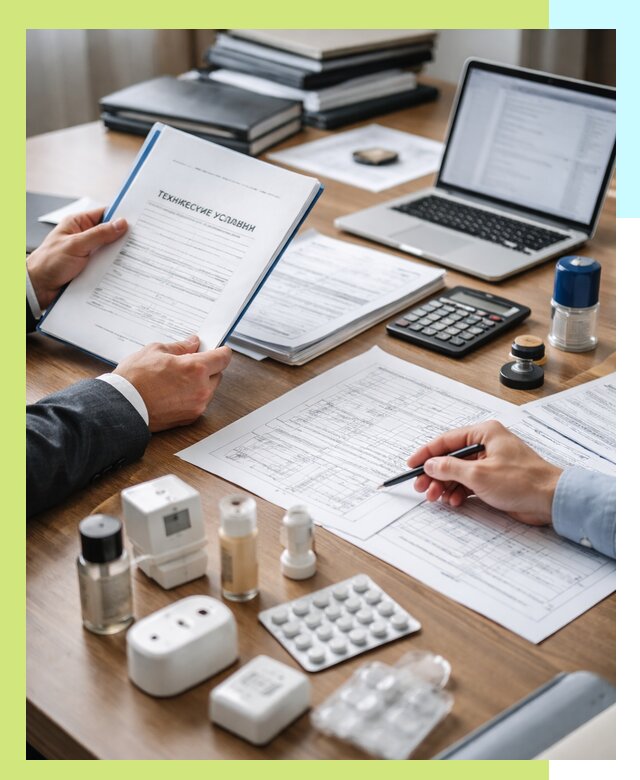 Регистрация технических условий ТУ для продукции в Таре