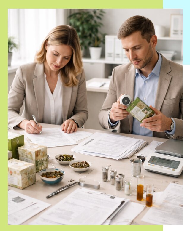 Разработка ТУ на чай и маркировку продукции в Таре