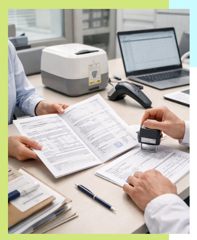 Оформление паспорта на товар и сопроводительных документов в Таре