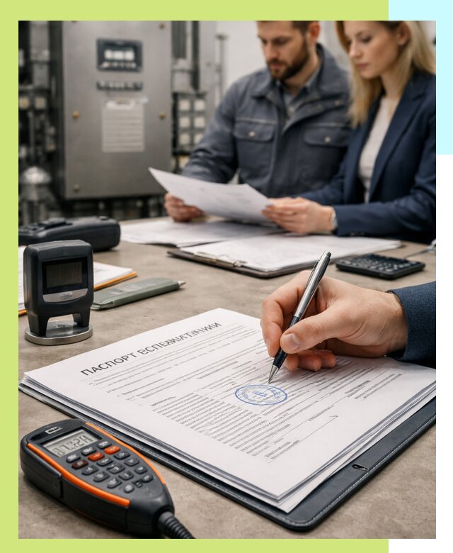 Оформление паспорта эксплуатации оборудования в Таре