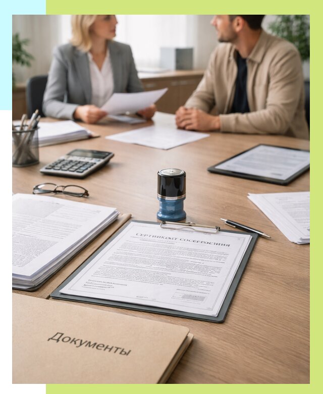 Сертификат соответствия на продукцию в Таре от 15432 р.|Алешин-Тар