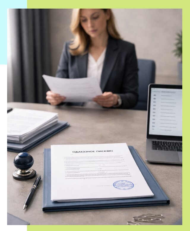 Отказное письмо для маркетплейсов в Таре от 2572 р., Алешин-Тар