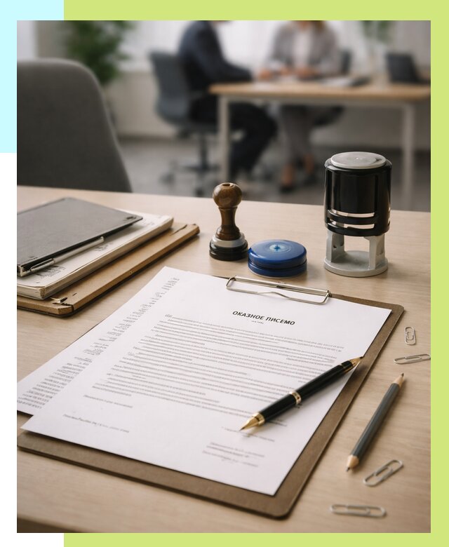 Отказное письмо для Wildberries в Таре от 2572 р. | Алешин-Тар