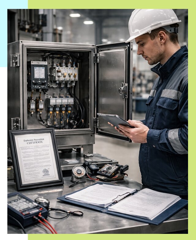 Сертификат взрывозащиты в Таре от 46296 р. | Алешин-Тар