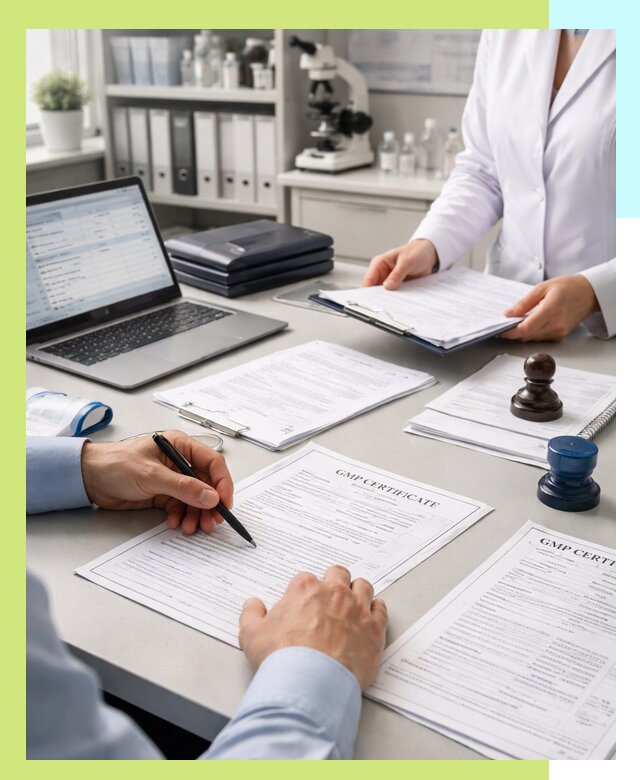 Оформление сертификата GMP в Таре для фармпроизводства