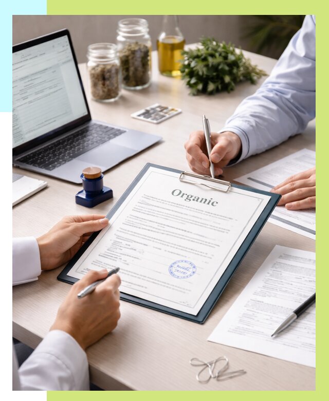 Оформление сертификат органик в Таре от 30864 р. | Алешин-Тар
