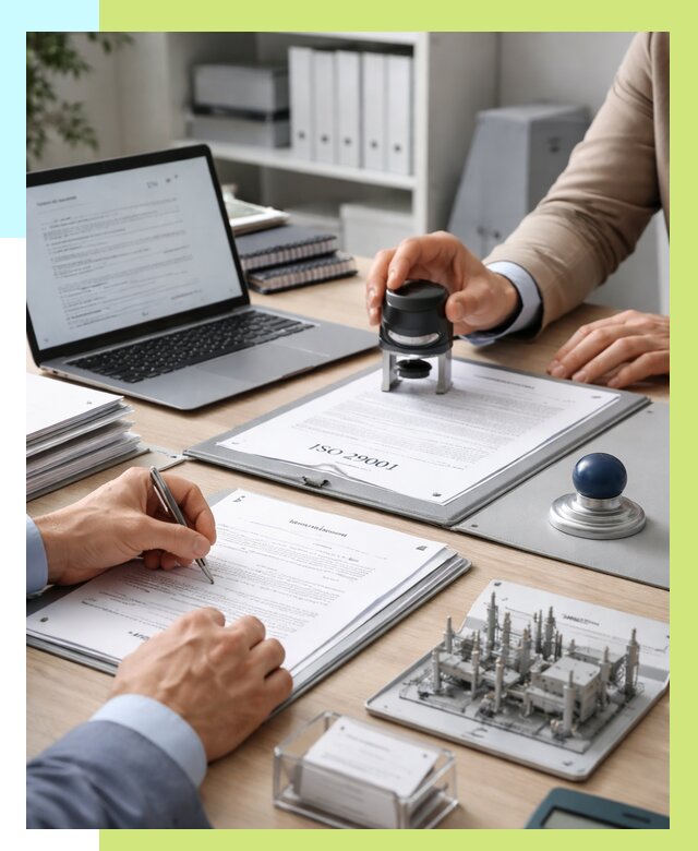 Сертификат ISO 29001 в Таре под ключ от 77160 р. | Алешин-Тар