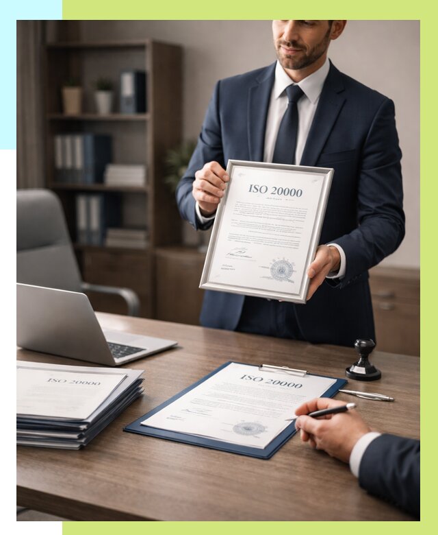 Сертификат ISO 20000 в Таре под ключ от 123456 р., Алешин-Тар