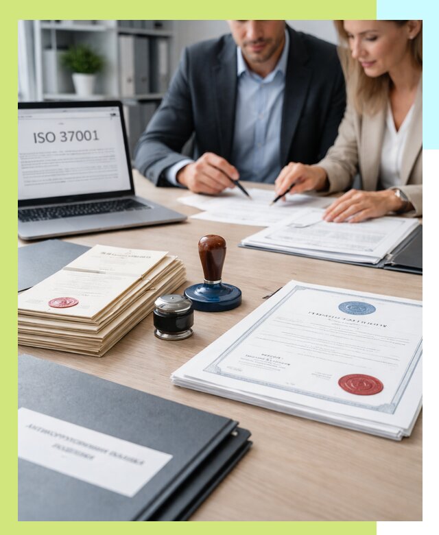 Получение сертификата ISO 37001 по системе борьбы с коррупцией в Таре